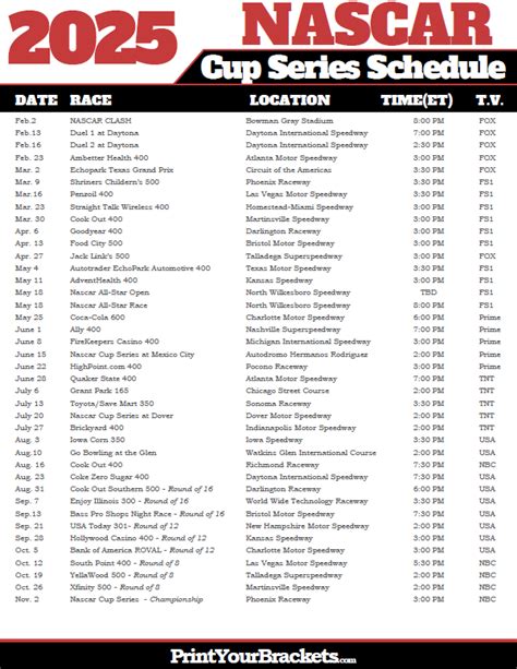 what time is the nascar race today.